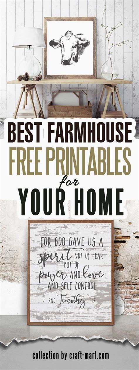 Free Farmhouse Coffee Printables